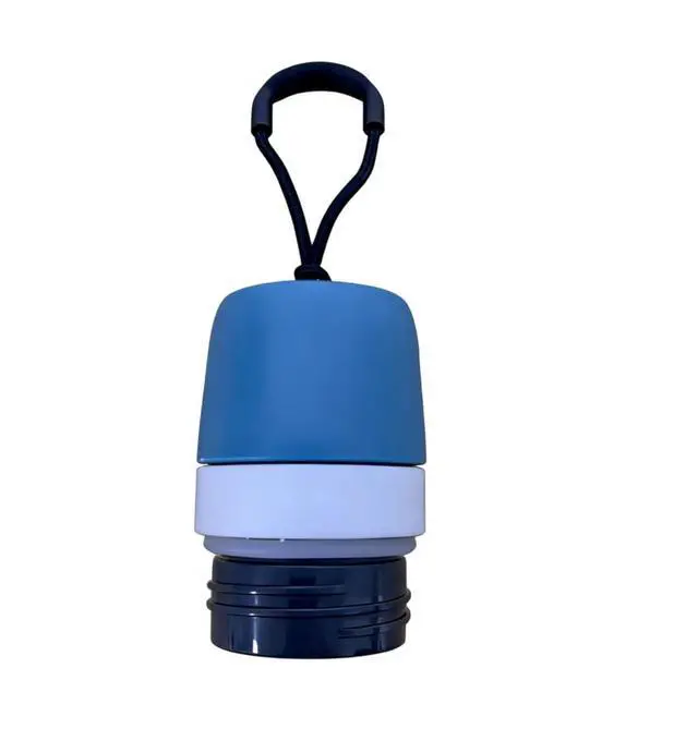Main image of Replacement Lid Compatible with Owala FreeSip Twist Insulated Stainless Steel 18oz 24oz Water Bottle (Blue with Black)
