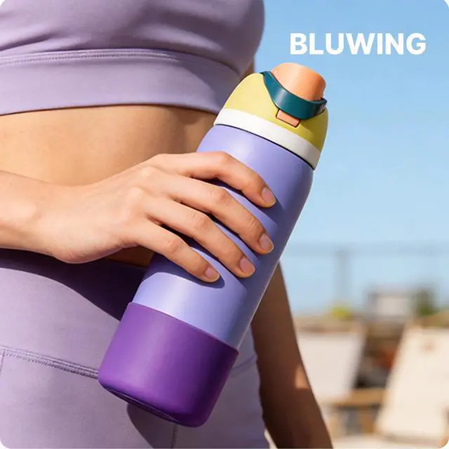 Alt view image 4 of 7 - Silicone Water Bottle Boot for Owala 32 oz, Anti-Slip Protective Sleeve Bottom for Owala 32oz FreeSip/Twist/Flip Insulated Water Bottle(Rose Red)