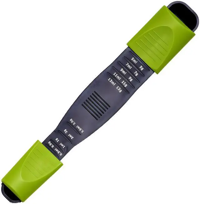 Main image of Adjustable Measuring Spoon, 9-in-1 Teaspoon & Tablespoon, Sliding