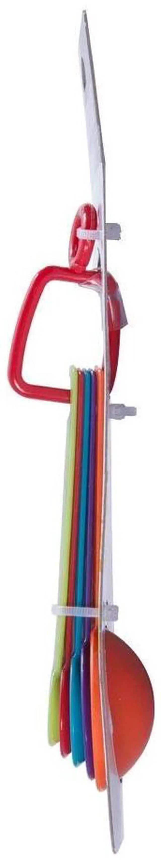 Alt view image 4 of 5 - Professional Plastic Measuring Spoons, Set of 5, Colors may vary