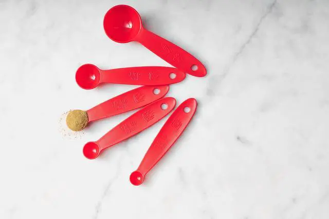 Alt view image 5 of 6 - Baking Company Lightweight Measuring Spoons, BPA- And PFAS-Free, 5-Piece Set, Precision Measures, For Baking And Cooking