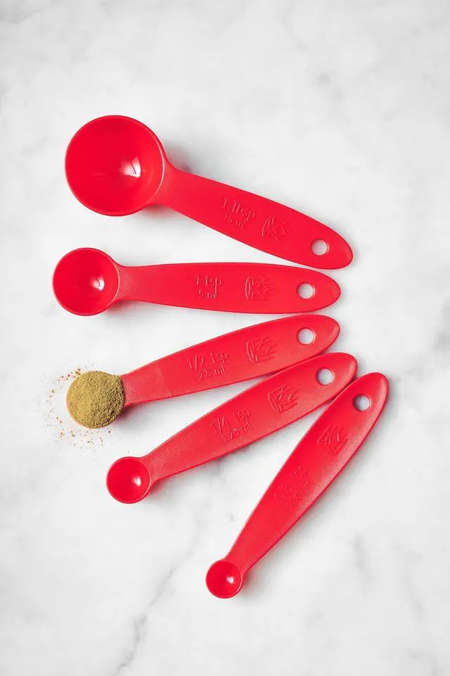 Alt view image 6 of 6 - Baking Company Lightweight Measuring Spoons, BPA- And PFAS-Free, 5-Piece Set, Precision Measures, For Baking And Cooking