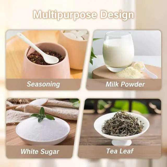 Alt view image 3 of 7 - 10Pcs Plastic Measuring Spoons Set Gram Cup Powder Scoops 0.25g 0.5g 1g 1.5g 2g 3g 5g 7.5g 10g 15g Adjustable Measuring Spoons for Powder Bead Coffee Spices Dry Goods