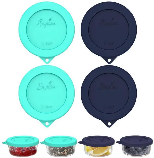 Main image of 1 Cup Round Silicone Replacement for Pyrex & Anchor Hocking 7202-PC