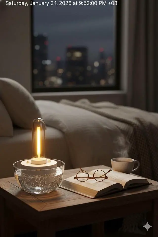 Alt view image 2 of 7 - Saltwater Camping Candle Lantern, Water and Salt Powered, up to 180 Hours per Activation, for Camping, Hiking, Fishing