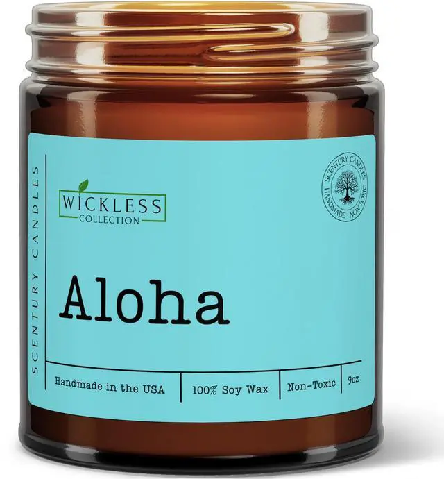 Main image of Wickless Cactus Blossom Scented Candles for Candle Warmer Lamp, Many Scents to Choose, 100% Non-Toxic Soy Wax, Scented Candle Melts for Warming Plate, Handmade in The USA (Aloha)