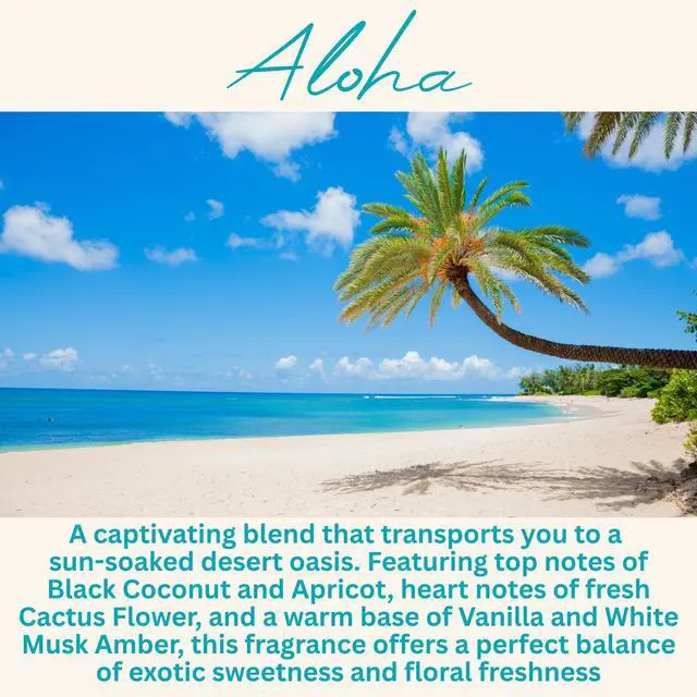 Alt view image 3 of 7 - Wickless Cactus Blossom Scented Candles for Candle Warmer Lamp, Many Scents to Choose, 100% Non-Toxic Soy Wax, Scented Candle Melts for Warming Plate, Handmade in The USA (Aloha)