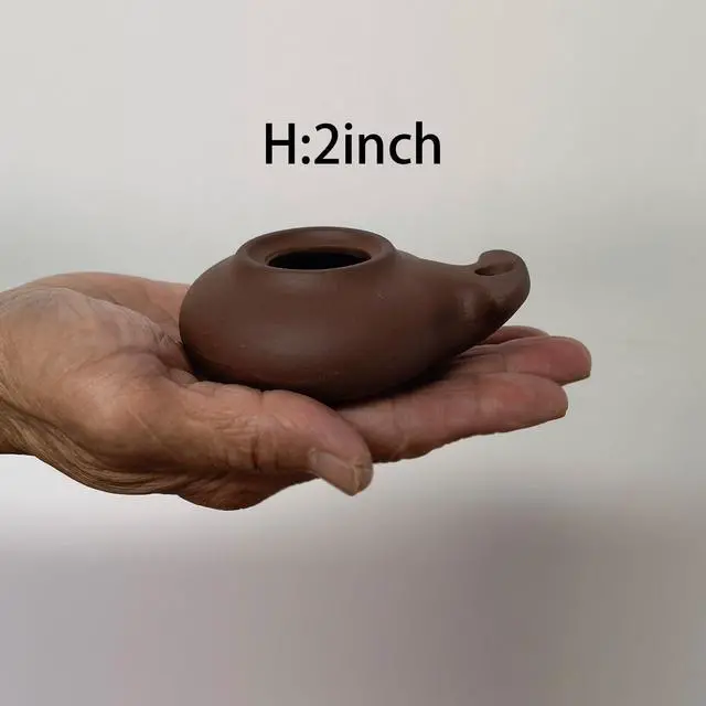 Alt view image 4 of 6 - Clay Oil lamp Vintage Replica Imitation Christian Gift Bible Jesus Biblical Oil Ancient Hebrew Oil