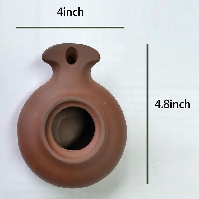 Alt view image 3 of 6 - Clay Oil lamp Vintage Replica Imitation Christian Gift Bible Jesus Biblical Oil Ancient Hebrew Oil
