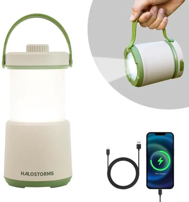 Main image of LED Camping Lantern Rechargeable, 800LM, 230Hours Runtime, 5 Modes Camping Light with Red Light, IPX4 Waterproof Lantern Flashlight for Hurricane,Emergency,Power Outages,Home,Hiking