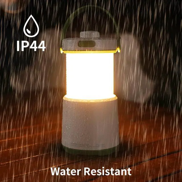 Alt view image 6 of 7 - LED Camping Lantern Rechargeable, 800LM, 230Hours Runtime, 5 Modes Camping Light with Red Light, IPX4 Waterproof Lantern Flashlight for Hurricane,Emergency,Power Outages,Home,Hiking