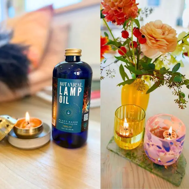 Alt view image 2 of 7 - Botanical Lamp Oil | Plant-Based Paraffin & Petroleum-Free
