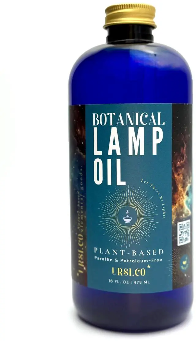Main image of Botanical Lamp Oil | Plant-Based Paraffin & Petroleum-Free