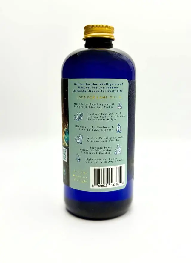 Alt view image 3 of 7 - Botanical Lamp Oil | Plant-Based Paraffin & Petroleum-Free