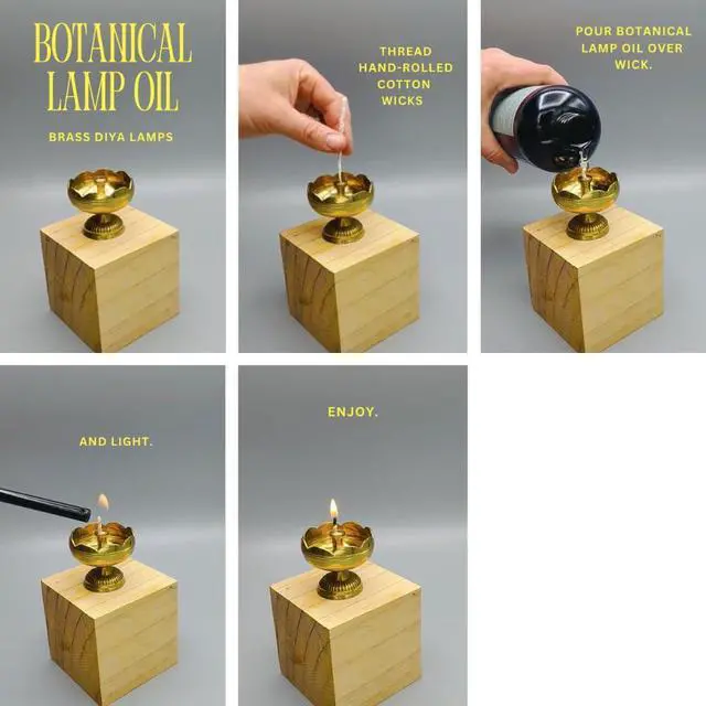 Alt view image 7 of 7 - Botanical Lamp Oil | Plant-Based Paraffin & Petroleum-Free