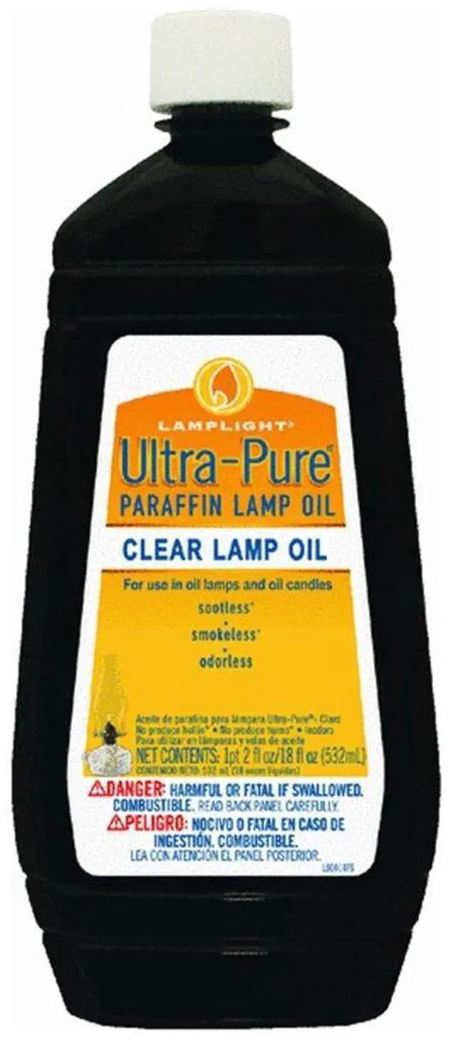 Main image of Ultra Pure Lamp Oil, Clear, 18-oz.