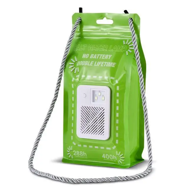 Main image of Portable Salt Water Emergency Light, Battery-Free, Hydro-Powered Non-polluting Outdoor Camping Light for Outdoor Activities, Lasts up to 288 Hours
