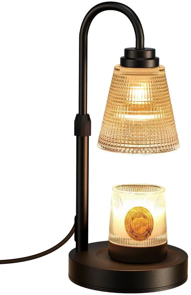 Main image of Candle Warmer Lamp with Timer Dimmable, Adjustable Height Wax Melts Warmer for Jar Candles, Housewarming, Birthday, for Women and Mom, Home Decor