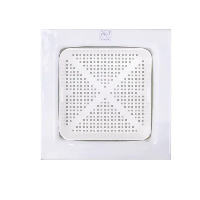 Alt view image 2 of 7 - 8.5-inch Floor Sink Drain Cover Alternative, Square Drain Basket for Restaurants, Use Below 3 Compartment Sink. Sink Strainer with 0.19-inch Holes, Versatile Plastic Drain Screen Basket