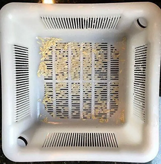 Alt view image 4 of 4 - 8.5" Floor Sink Basket, for Restaurant Floor Sink drains, Prevent Drain Clogs with the Original Drain-Net Basket