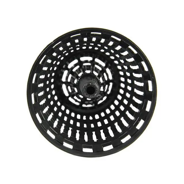 Alt view image 7 of 7 - 10529P Chrome Shower Drain Hair Catcher for Stand-Alone Shower, 3-inch Shower Drain Hair Trap, Includes 5 Replacement Baskets, Shower Strainer