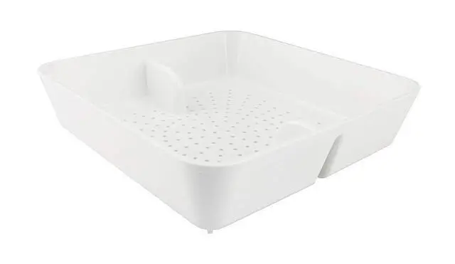 Alt view image 4 of 7 - FS-PB ABS Plastic Floor Sink Drain Strainer Drop-In Basket, Catch Food Particles for Restaurants/Bar/Buffet, Fits in 8-1/2" Floor Sink Holes