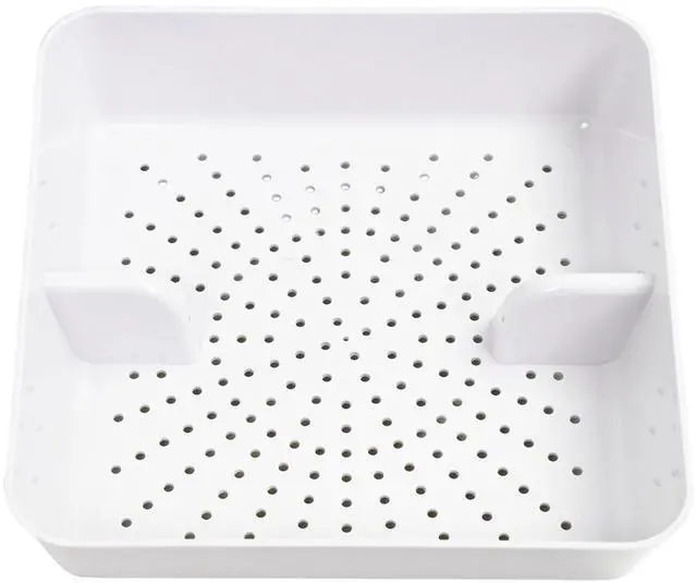 Main image of FS-PB ABS Plastic Floor Sink Drain Strainer Drop-In Basket, Catch Food Particles for Restaurants/Bar/Buffet, Fits in 8-1/2" Floor Sink Holes