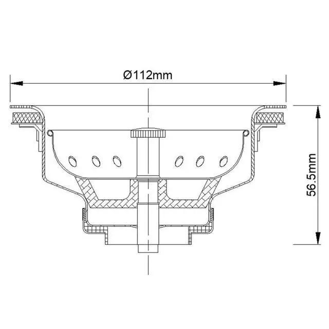 Alt view image 7 of 7 - 3-1/2 Inch Kitchen Sink Drain Assembly with Strainer Basket/Drain Stopper, All Stainless Steel Sink Drain Kit Durable and Rustproof