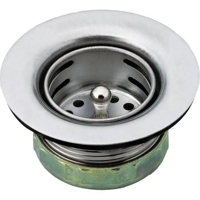 Alt view image 2 of 4 - 22174 Sink Basket Strainer with Drain Assembly, 2", Stainless Steel