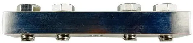 Alt view image 3 of 3 - Audio 4-Point Alternator Distribution Block for 1/0 2/0 Ear Battery Terminal Inputs