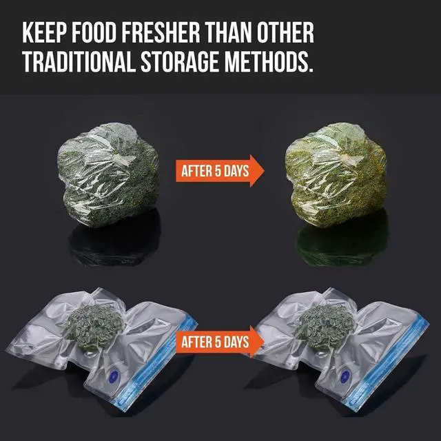 Alt view image 6 of 7 - Sous Vide Bags Reusable 32Pcs, Vacuum Sealer Bags 3 Sizes