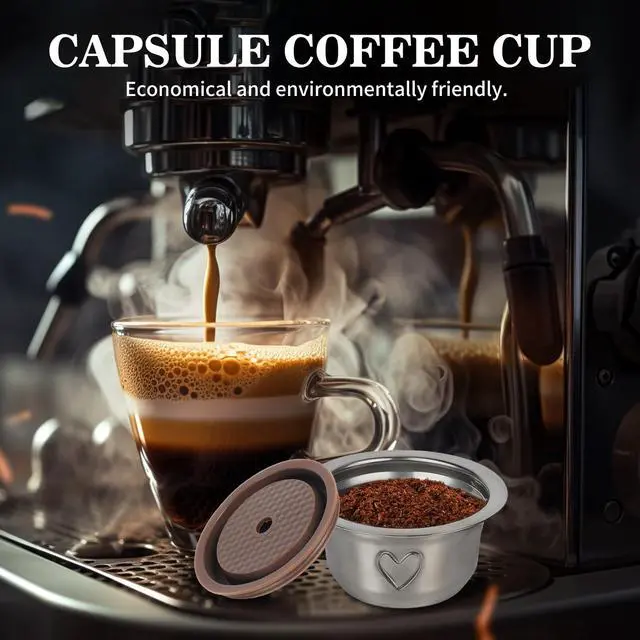 Alt view image 7 of 7 - 230ml Reusable Coffee Pod for Vertuo Pop Next Plus