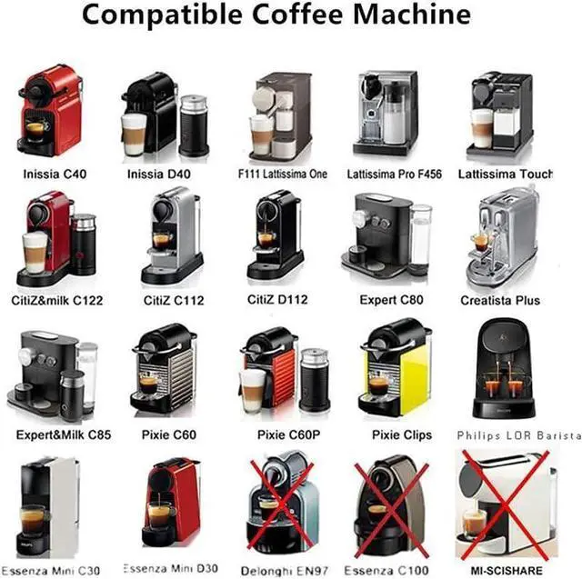 Alt view image 2 of 7 - Reusable Coffee Capsules Compatible with Nespresso Originalines, Stainless Steel Refillable Coffee Pods, Metal Refillable Espresso Capsule(1 Pod+ Tamper+ Stainless Steel Spoon)
