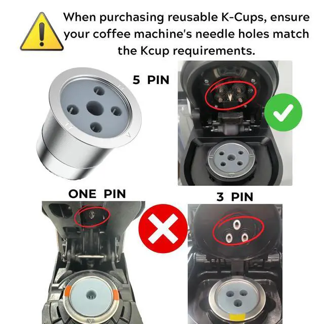 Alt view image 4 of 7 - Reusable K Cups for Keurig K Supreme | Refillable K cups for Keurig K Supreme (Plus) Coffee Maker