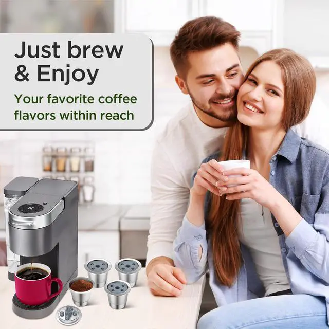Alt view image 6 of 7 - Reusable K Cups for Keurig K Supreme | Refillable K cups for Keurig K Supreme (Plus) Coffee Maker