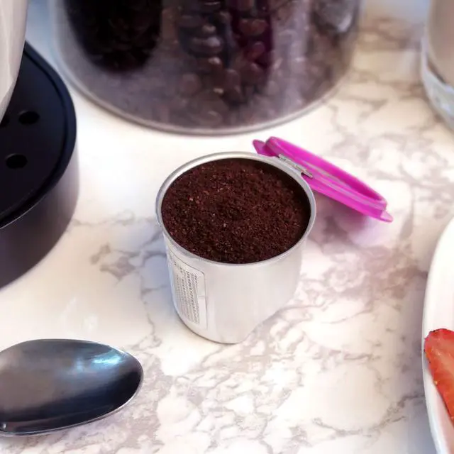 Alt view image 4 of 7 - Café Fill Stainless Steel Reusable K-Cup Coffee Pod Filter