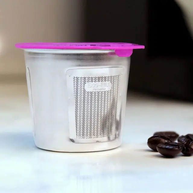 Alt view image 5 of 7 - Café Fill Stainless Steel Reusable K-Cup Coffee Pod Filter