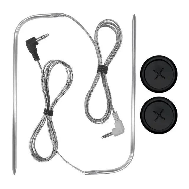 Main image of Replacement Meat Probes for Traeger Wood Pellet Grill, 2 Pack High-Temperature BBQ Waterproof Digital Thermostat Probe