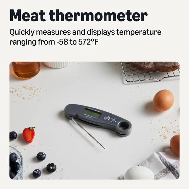 Alt view image 2 of 7 - Instant Read Digital Meat Thermometer, Water-Resistant