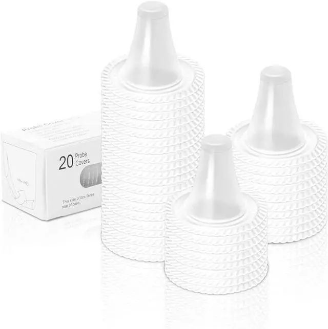 Main image of 500pcs Ear Thermometer Probe Covers, Lens Filters Refill Covers for All Braun themometer Thermometer Models Digital Thermometers Disposable Covers (500pcs)