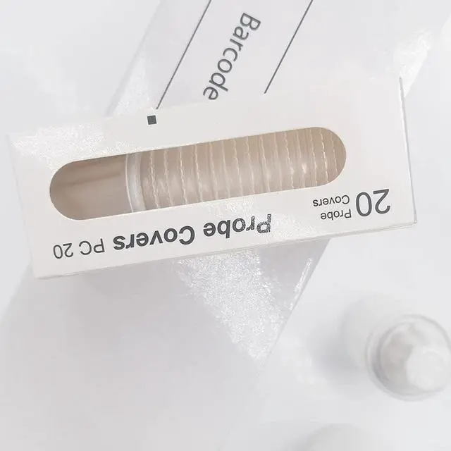 Alt view image 6 of 7 - 500pcs Ear Thermometer Probe Covers, Lens Filters Refill Covers for All Braun themometer Thermometer Models Digital Thermometers Disposable Covers (500pcs)