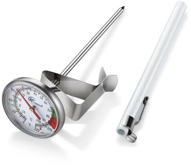 Main image of Instand Read 2-Inch Dial Thermometer,Best for The Coffee Drinks,Chocolate Milk Foam