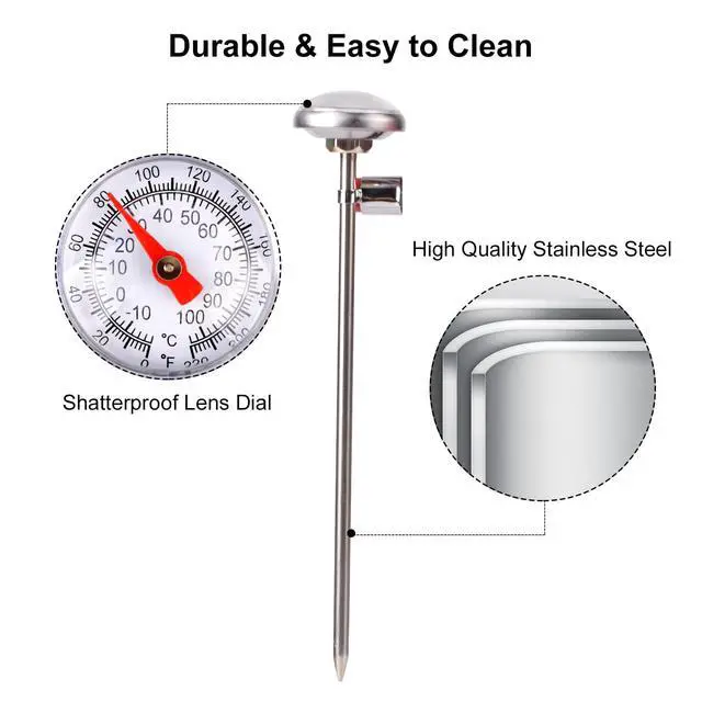 Alt view image 6 of 7 - Meat Thermometer Probe for Grilling, Food Thermometer for Cooking