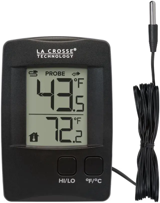 Main image of 314-1410 Battery Operated Digital Thermometer with Wired Probe