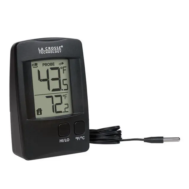 Alt view image 2 of 7 - 314-1410 Battery Operated Digital Thermometer with Wired Probe