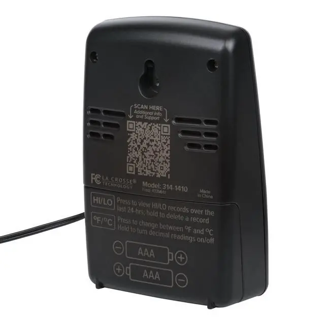 Alt view image 7 of 7 - 314-1410 Battery Operated Digital Thermometer with Wired Probe