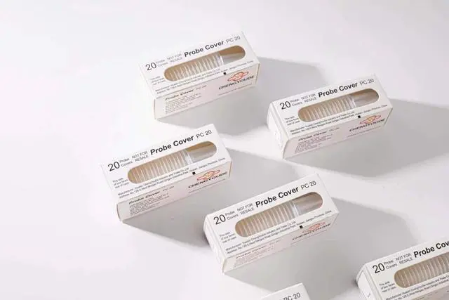 Alt view image 6 of 6 - 200X Ear Thermometer Probe Covers, Lens Filters, Refill Covers for All Braun themometer Models BPA Free Digital Disposable Covers