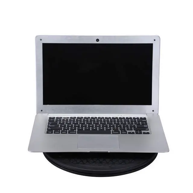 Alt view image 4 of 6 - 12 Inch Heavy Duty Rotating Swivel Steel Ball Bearings Stand Monitor/TV/Turntable/Lazy