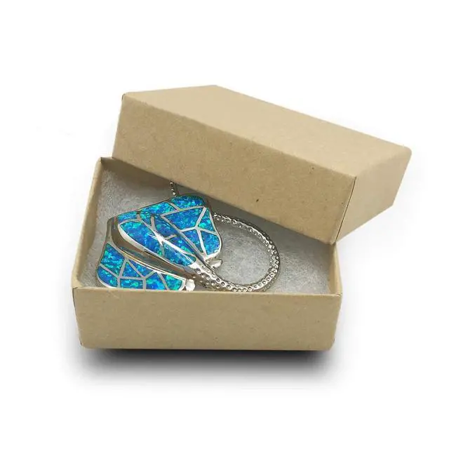Alt view image 2 of 7 - 25-Pack #99 Cotton Filled Cardboard Paper Jewelry Boxes Gift Case - Kraft Brown (5 Sizes Assortment) - for Shipping or Storage