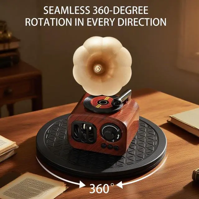 Alt view image 4 of 7 - Multi-use Heavy Duty Rotating Swivel Stand - Lazy Susan with Steel Ball Bearings for Model Base/Rotating Plants/Crafts Stand Monitor/Big Screen TV/Monitors/Potted Plants (8 Inch)
